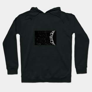 Not obvious. Minimal - bubbles Hoodie